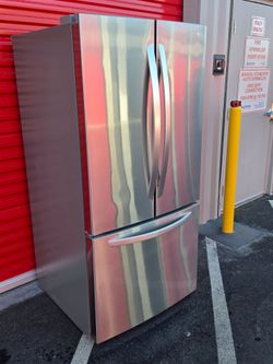LG STAINLESS STEEL FRIDGE