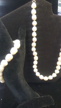 Mabe Pearl Necklace