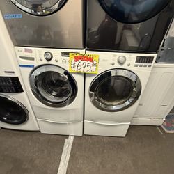 Lg Front load washer and dryer set In great condition well cleaned, delivery available 🚚 
