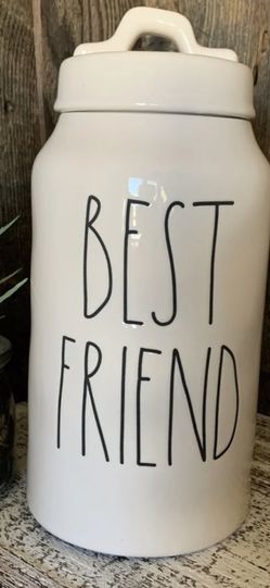 Dog Treat Jar Rae Dunn