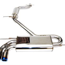 Invidia 05-08 VW Golf GTI MK5 Q300 Rolled Titanium Tips Cat-back Exhaust