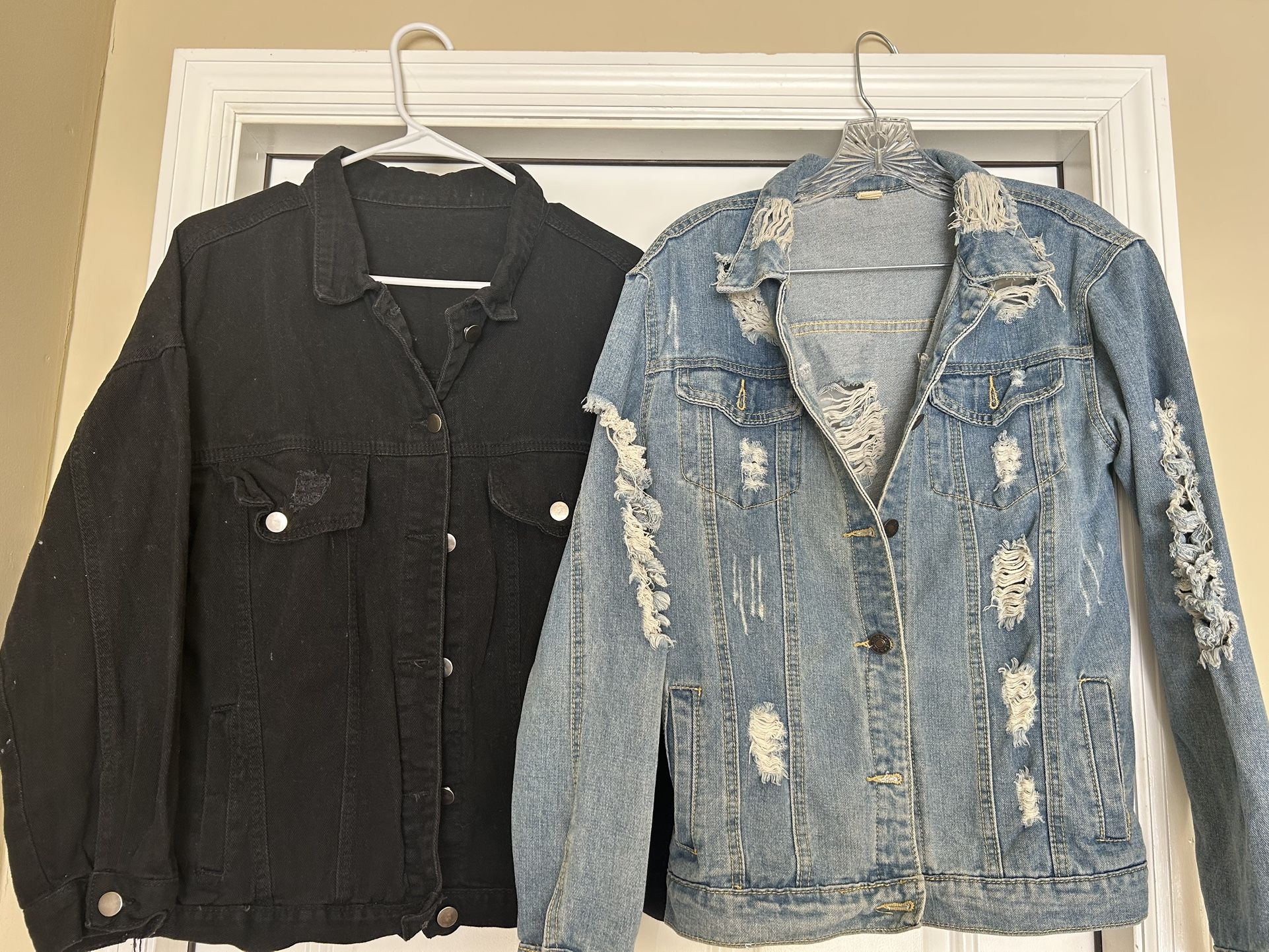 Two Jean jackets