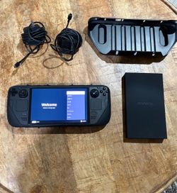 Steam Deck 2TB Upgrade (512GB Model) with case and extra charger included