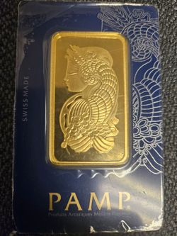 Gold Bullion PAMP SWISS 50 GRAM .9999 PURE 24K GOLD