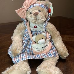 Delton Products Corp Fine Collectable Teddy Bear