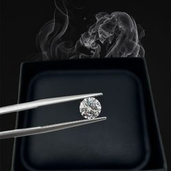 1 Carat Lab-grown Round Shape Certified Diamond 💎 