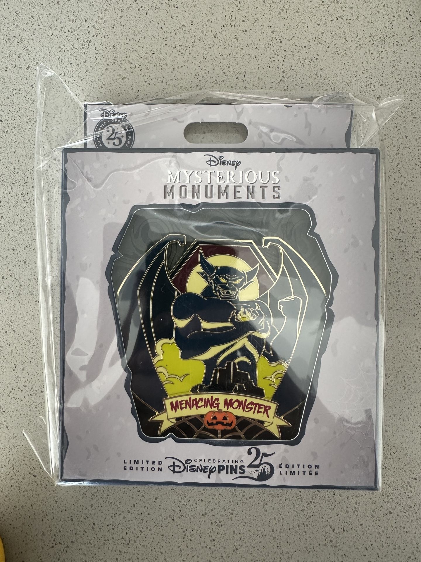Disney Pin Chernabog Menacing Monster Mini Jumbo Fantasia Limited Edition 700