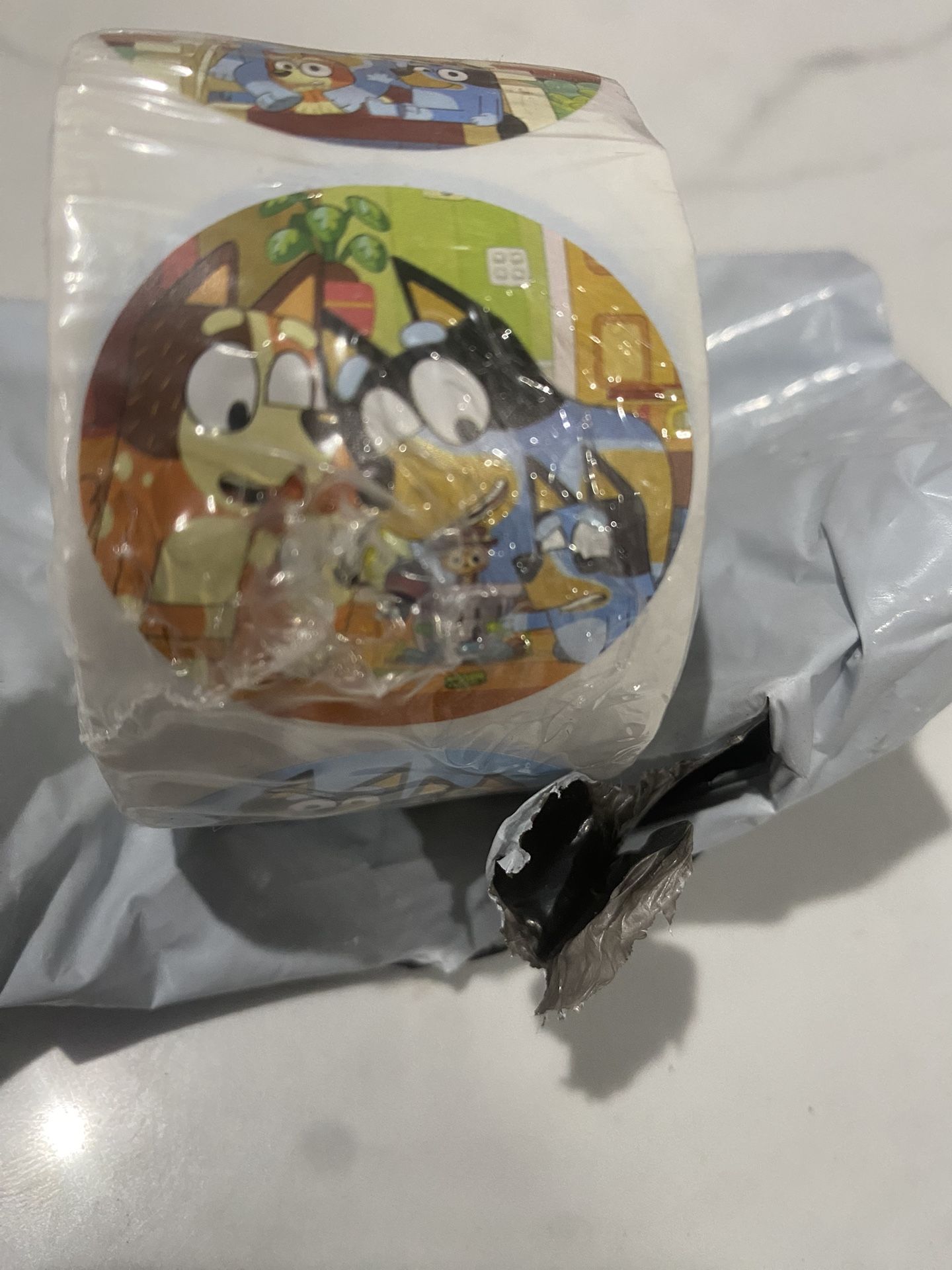 100 Pcs Bluey Stickers