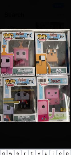 Adventure Time X Minecraft Funk Pops