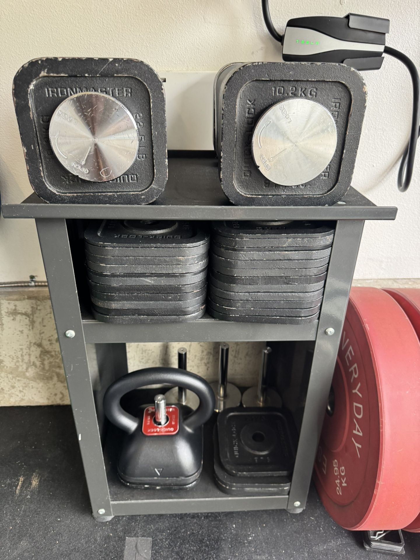 IronMaster adjustable Dumbbells 120LB Set