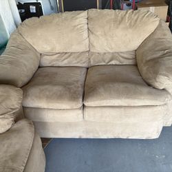 One Couch And One Loveseat For Sale