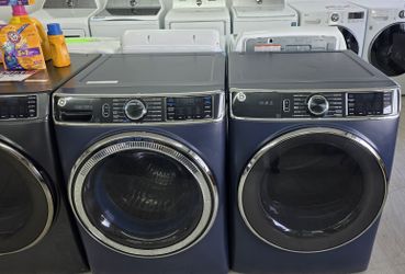 GE Washer & Dryer for Sale 
(Works Great)
Comes w/ Warranty 
Delivery Available 

Our store is located at:
1260 Highway 85 N
Fayetteville, GA
