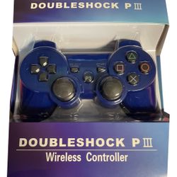 Rechargeable Wireless Controller For Sony PS3 PlayStation With Charger In Box 