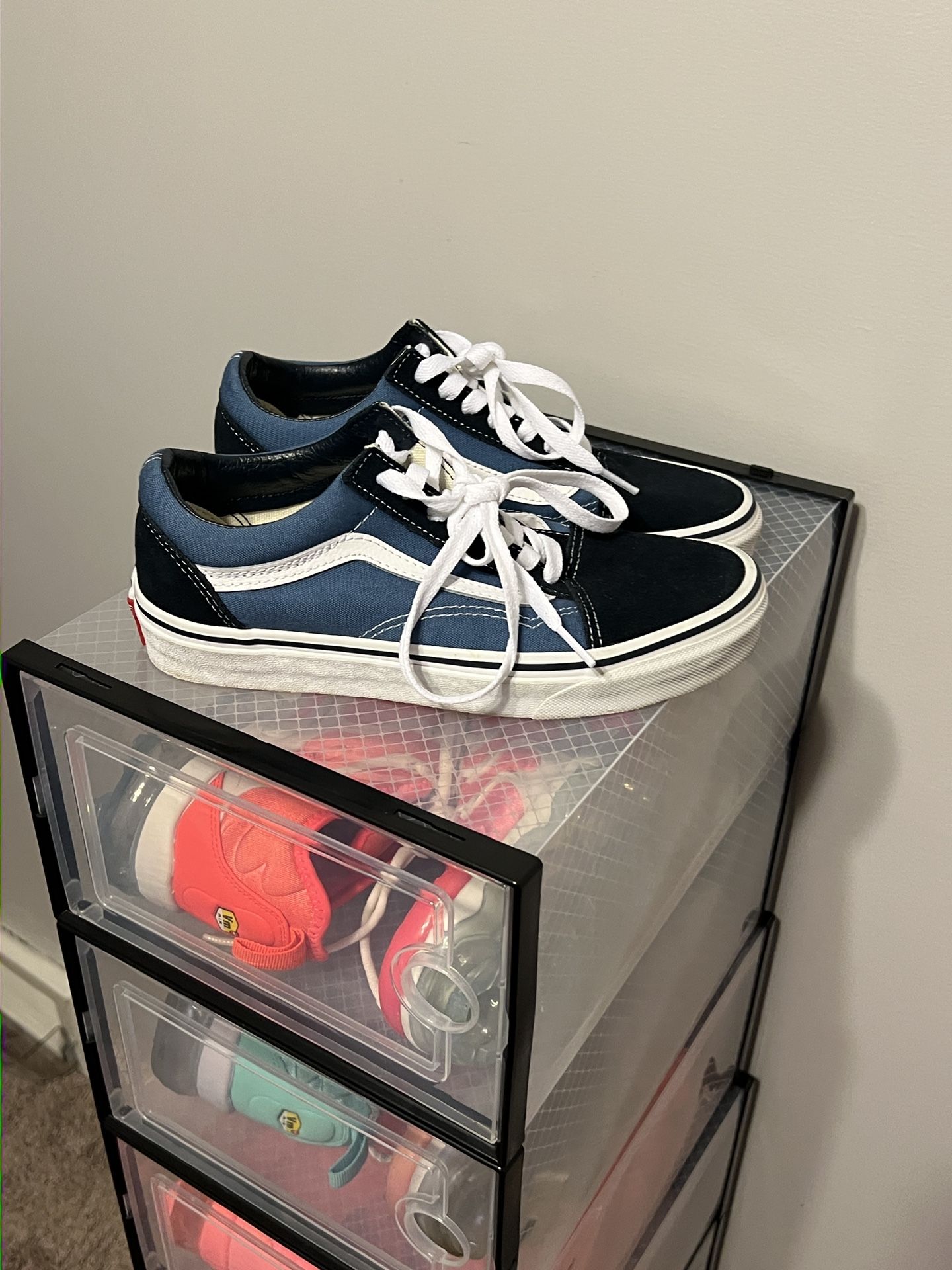 Blue Vans Size U.S Men 5