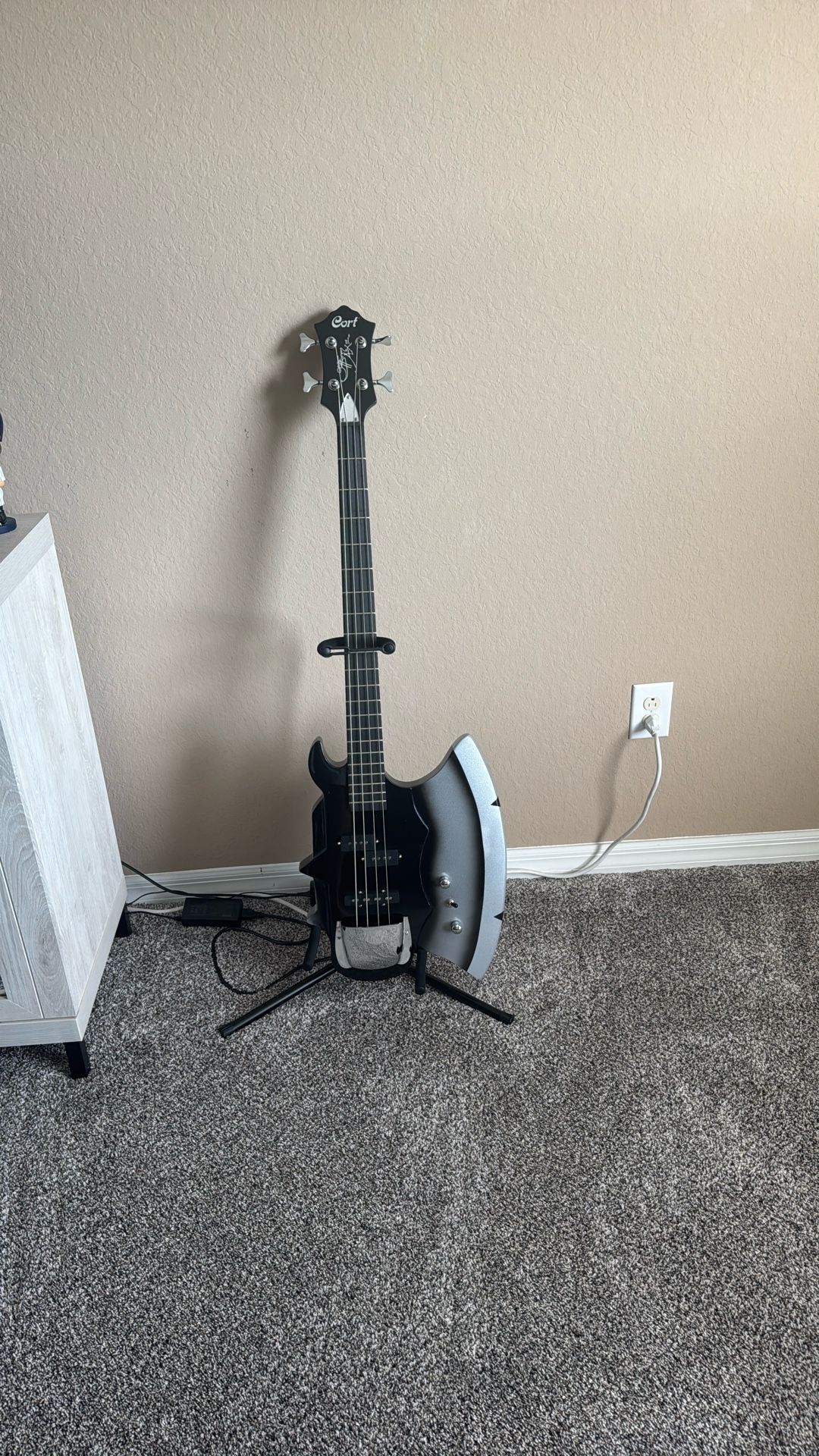 Cort Gene Simmons Axe Bass Guitar