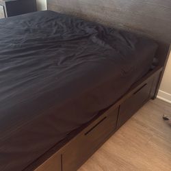 Bedframe And Nightstand