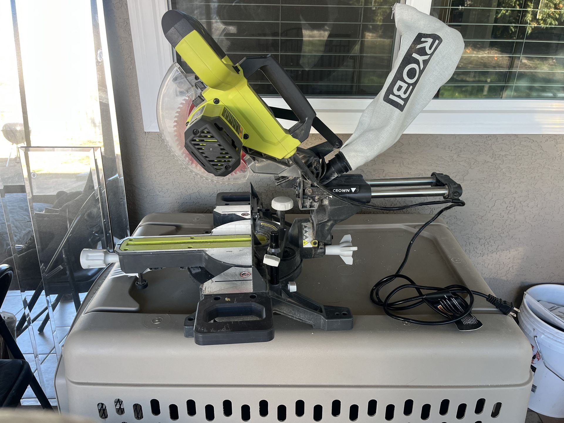 RYOBI 7 1/4  MITER SAW