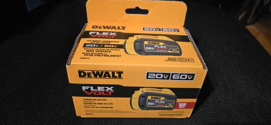 12 AH dewalt Flexvolt Battery