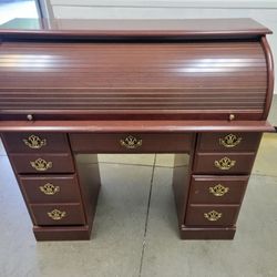 Antique Roll Top Desk 