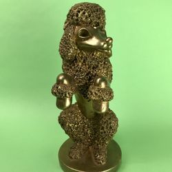 Large Mid Century Poodle Statue