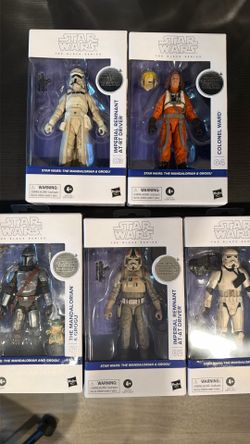 Star Wars Black Series First Edition Mandalorian and Grogu Set