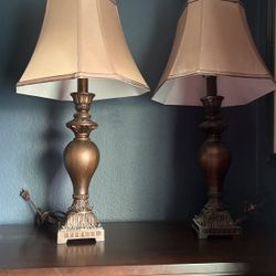 2 New Lamps Out Box Never Used