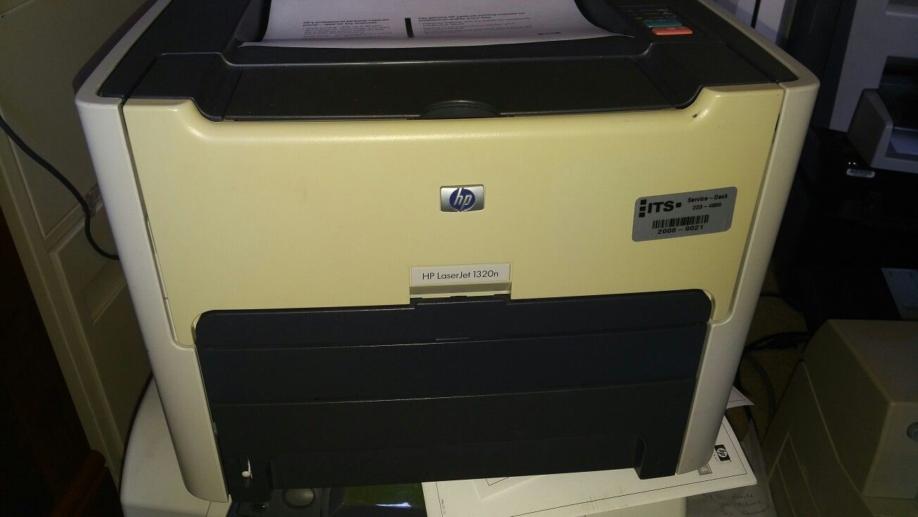 HP Laserjet 1320n Black and White Printer