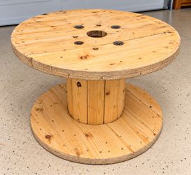 36” Large Wooden Cable Spool – $40 OBO – MUST GO!