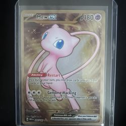 Gold Metal Mew ex 205/165 – NM – $35 OBO