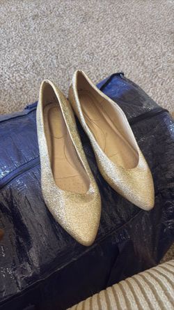 Glitter slippers