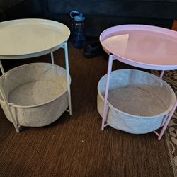 Set Of 2 End Tables For Kids Room