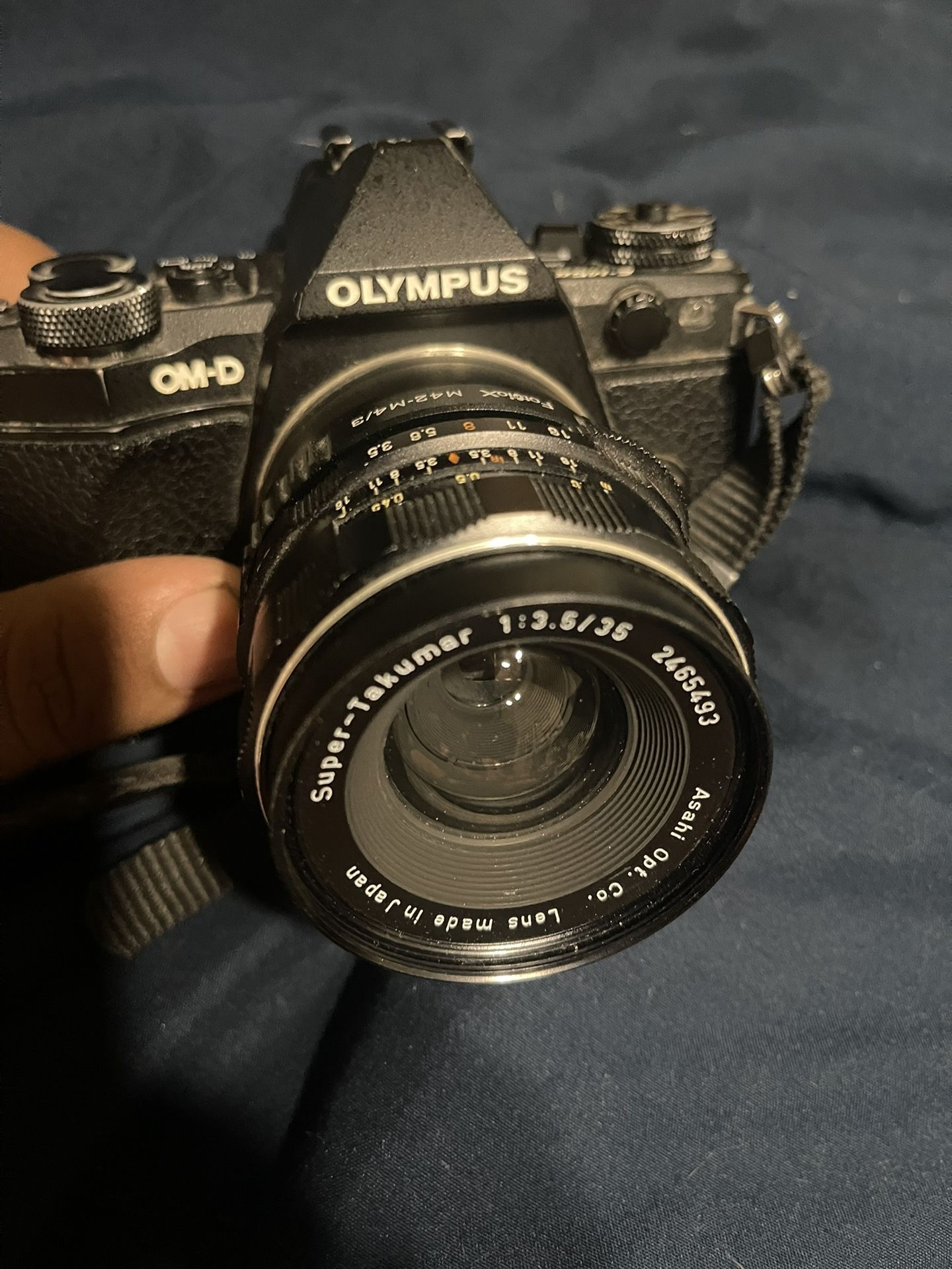 Olympus om-d e-m5 Mark II Digital Camera With Lens