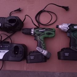 Hitachi Drill Set
