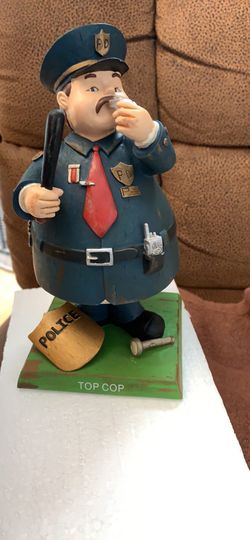 New And Cute police Officer Bobblehead Figurine 