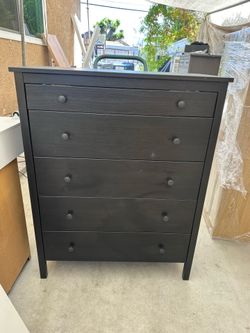 Black ikea Koppang dresser
