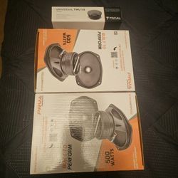 6x9PRV NEW  & FOCAL TWEETER NEW 