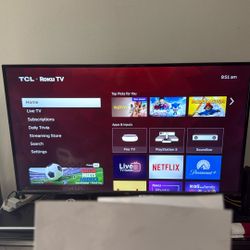 TCL 55” Used 