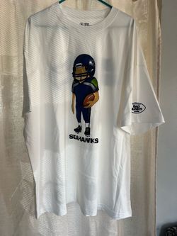 SEATTLE SEAHAWKS T-SHIRT XXL BAD BUNNY NFL SEAHAWKS T-SHIRT