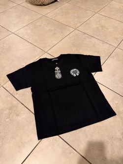 Chrome heart tee