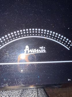 Avanti Black Appliance