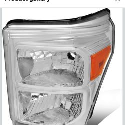 New in box DNA MOTORING Left Side Factory Style Front Driving Headlight Lamp Compitable with 11-16 FORD F-250, F-350, F-450, F-550 SUPER DUTY, FO25022