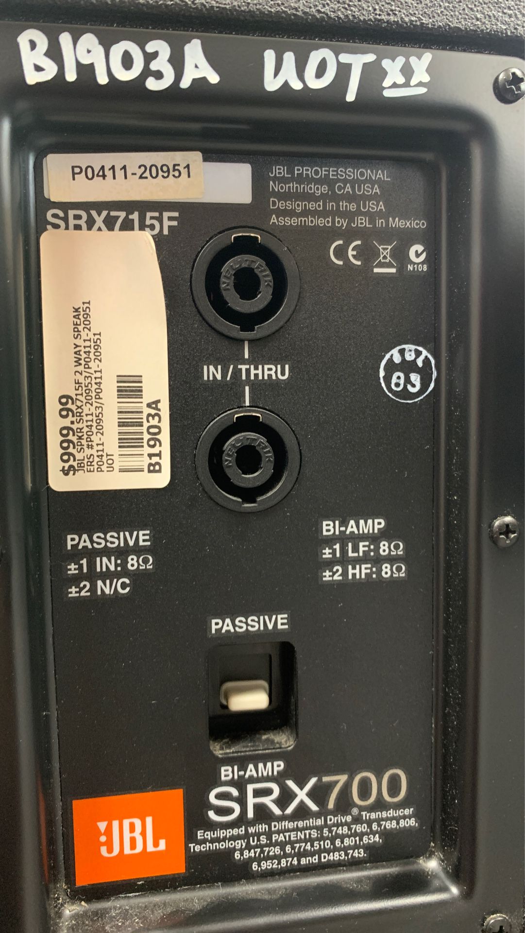 JBL SRX 700 Speakers for Sale in Houston, TX OfferUp