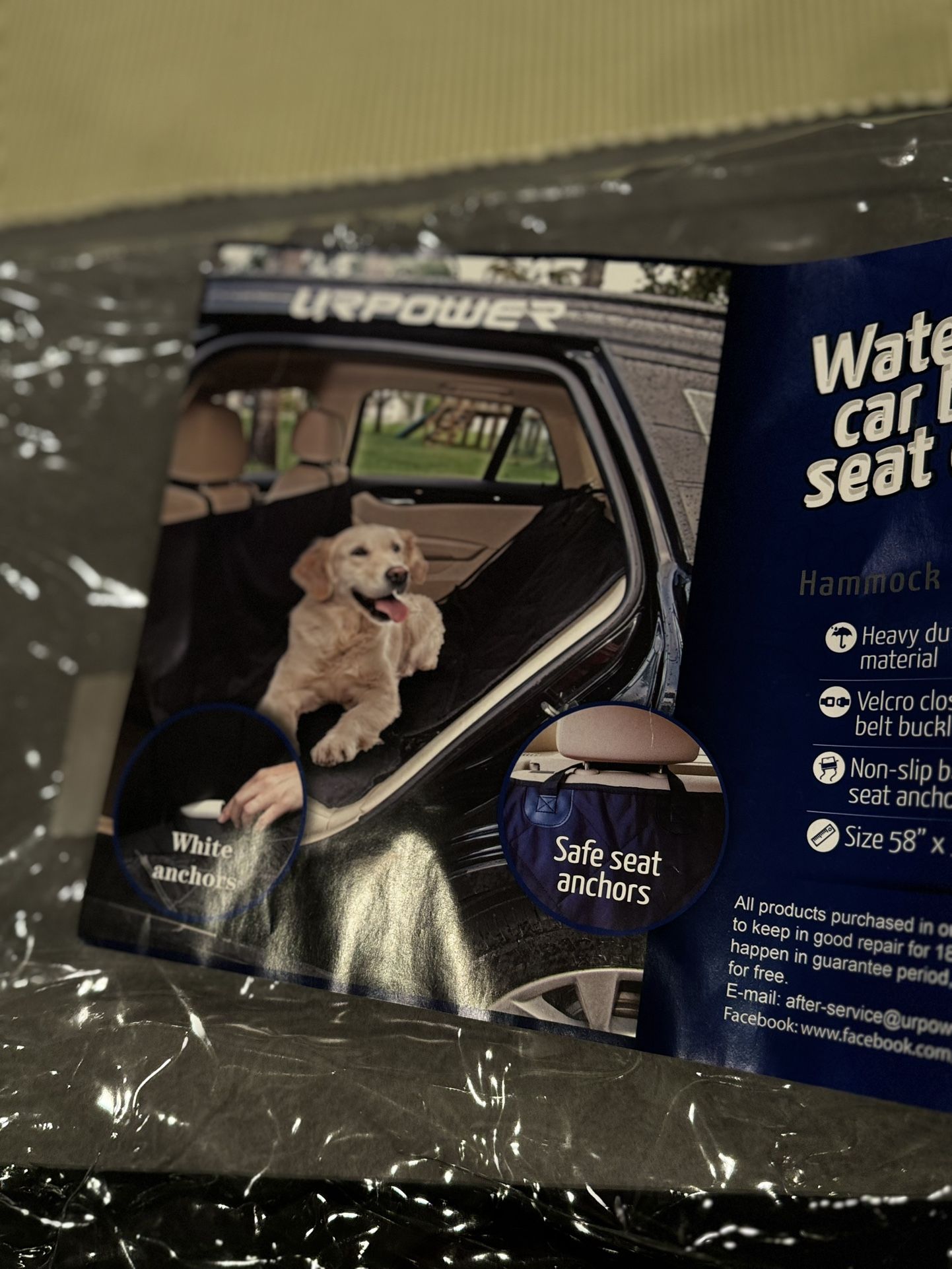 Car Bench Seat Cover Waterproof 