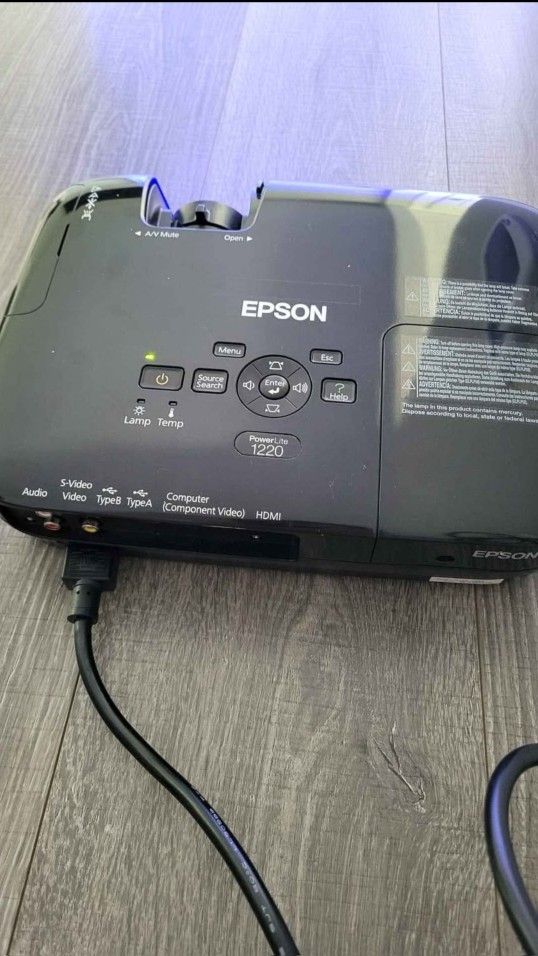 Epson Power Lite 1220 Projector