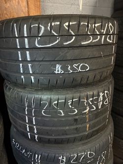 255/35/18 pilot sport 4s