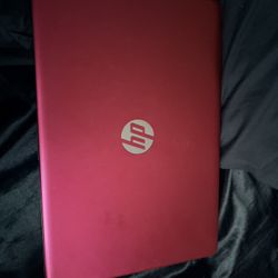 15 Inch Red HP Laptop