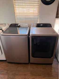 samsung washer and dryer set