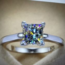 Classic sterling silver 925 ring size 10