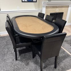 Poker Table & Chairs