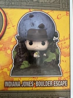 Pop Funko Indiana Jones Boulder Escape 1360